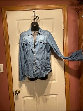 Sanctuary Denim Shirt Blue